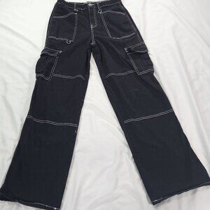 Rachel Paige Pants Women's Cargo Straight Parachute Baggy    Lot B